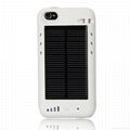 High capacity solar charger battery for iPhone4/4s 