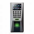 China Manufacture Tcpip Fingerprint Punch Card Attendance machine  1