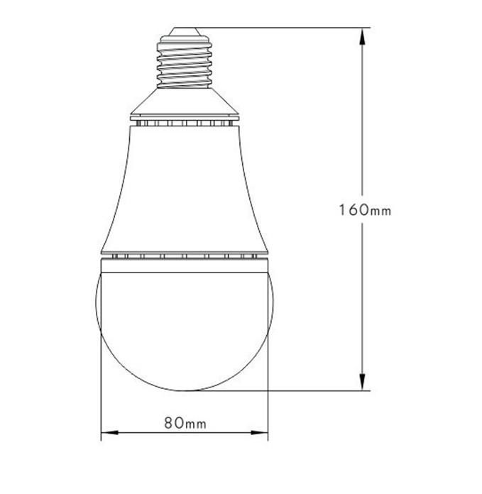 6w high power dome bulb 40W incandescent light bulbs replacement with 3 year war 2