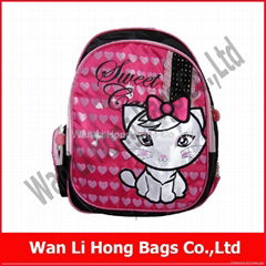 fashion promotional cheap and simple school bag for kids