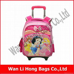 fancy children cartoon trolley bags