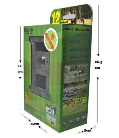 M660G -new listing hunting trail camera wide angle lens with solar panel charger 4