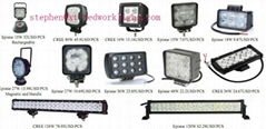 LED Work lights for trucks