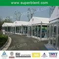 Outdoor temporary tent for events