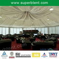 Octangon tent for event marquee