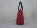 Tapered Stud On Straps&tabs Colorblock Tote For Ladies  5