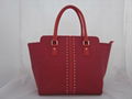 stud pu strapped tote bag for ladies 1