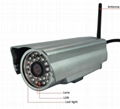 Outdoor Megapixel Wireless IP Camera with Two Way Audio IR-CUT Filter 2