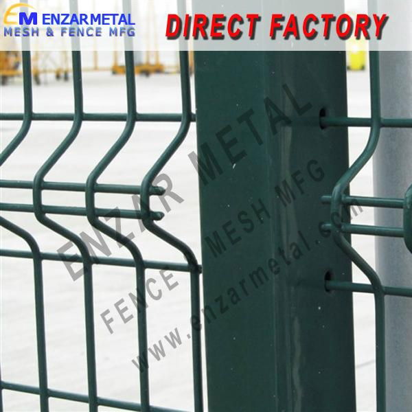 Welded Mesh Panel Fence 2