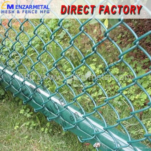 Galvanized Chain Link Fence