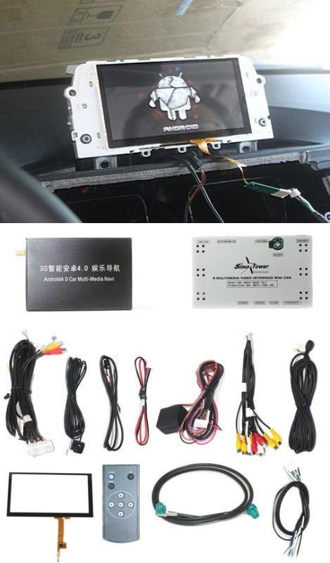 Car Multimedia Interface Video Android Navigation Box for BMW F30 F20 F10 4