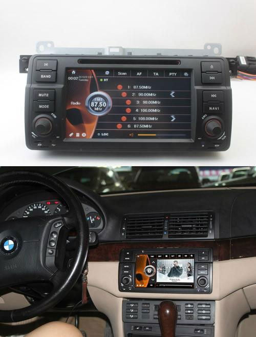 Car DVD Player GPS Navigation Stereo with Android4.0 for BMW E46 (EW801) 3
