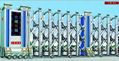 南寧紅昌科技大展系列不鏽鋼材質電動伸縮門 1