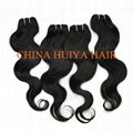 Factory Price Brazilian remy human hair weft 1