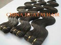 Chinese virgin remy human hair weft 1