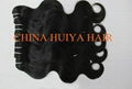 High quality Chinese virgin remy human hair weft 1