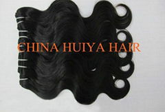 High quality Chinese virgin remy human hair weft