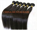 Factory Price Indian human remy hair weft 1