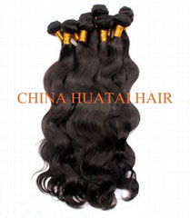 Factory Price Chinese human remy hair weft