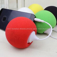 Fashion spoonge mobile mini speaker