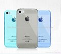 Transparent Silicon and TPU mobile phone case 1