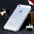 Transparent Silicon and TPU mobile phone case 2