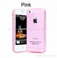 Transparent Silicon and TPU mobile phone case 5