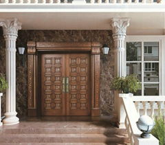 Solid wood door