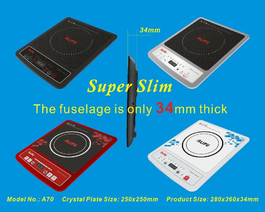 Induction cooker with Push button control (A70)