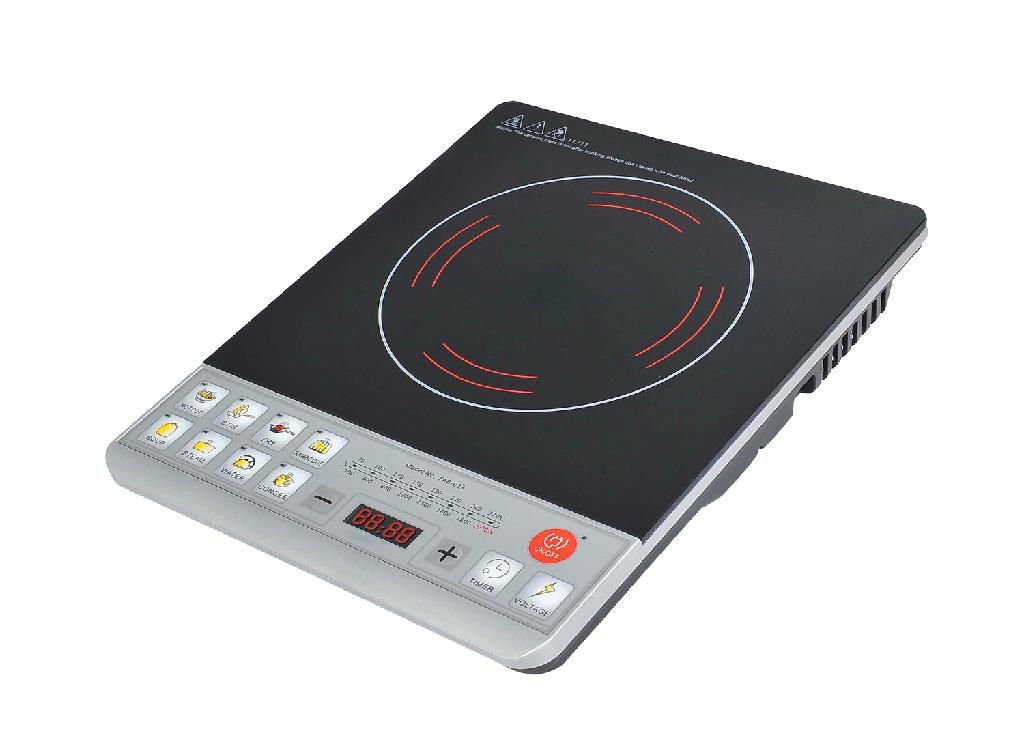 Induction cooker with Push button control (18B1) 2