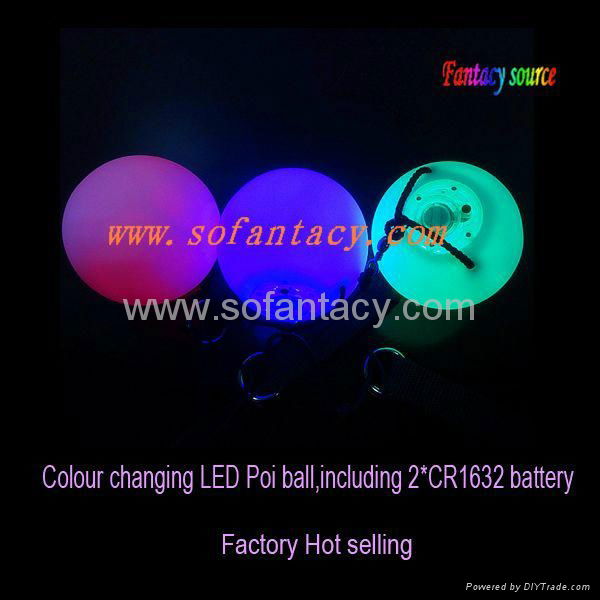 led light up poi ball