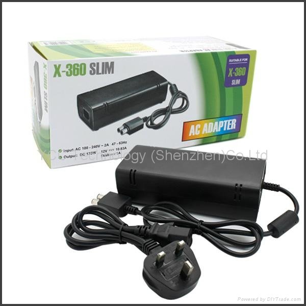 slim AC Adapter for XBOX360  3