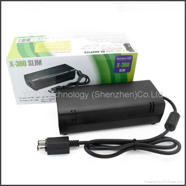 slim AC Adapter for XBOX360  5