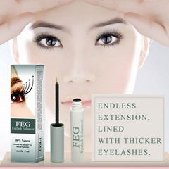 100% natural FEG eyelash growth serum Quick effect