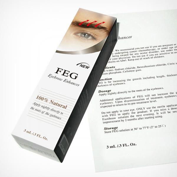 FEG eyebrows growth serum 100% pure natural herbal essences