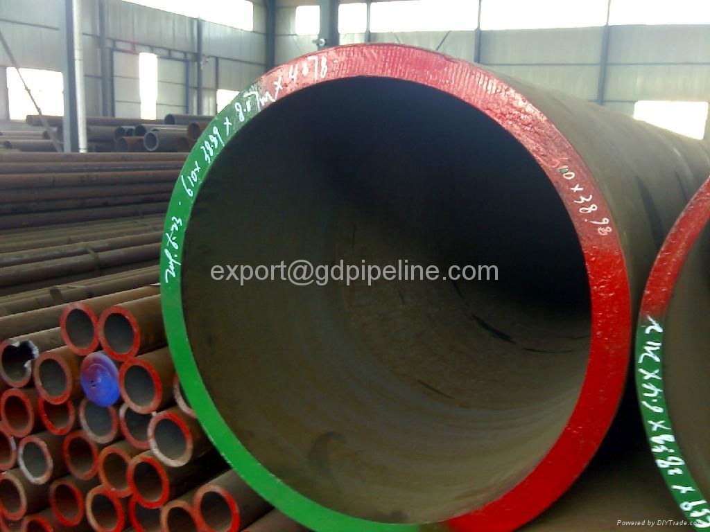 High pressure thick wall steel pipe