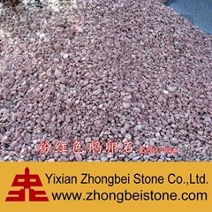 nature red pebble stone 