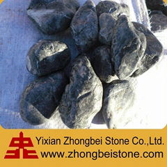 black pebble stone