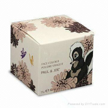 Paper cosmetic packaging box 5