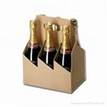 Paper cardboard wine  packaging gift box 5