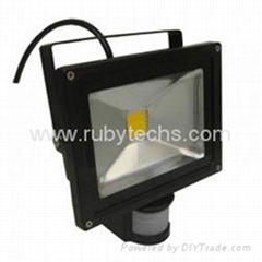 30W LED flood light with sensor