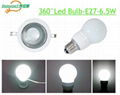 NEW 360°Led Bulb-E27-6.5W