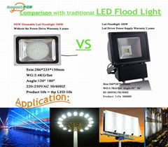 LED Flood Light HNW-100W