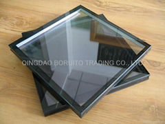 Laminated hollow float glass