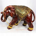 Resin Elephant Decoration Resin Elephant Craft Resin Thailand Elephant Figure