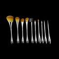 10pcs makeup brush sets