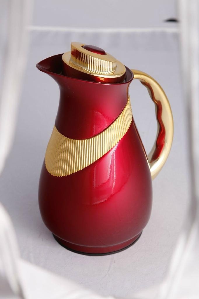 Arabic Dallah Thermos Flask with Glass Refill