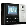 Electronic F6 Punch Card Time Attendance Machine  1