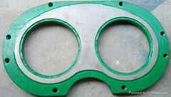 concrete pump wear plate