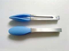 silicone food tong 